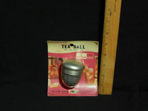 Chilton-Ware (Wisconsin, USA) Aluminum TEA BALL *New Old Stock* Prop Retro Ltd