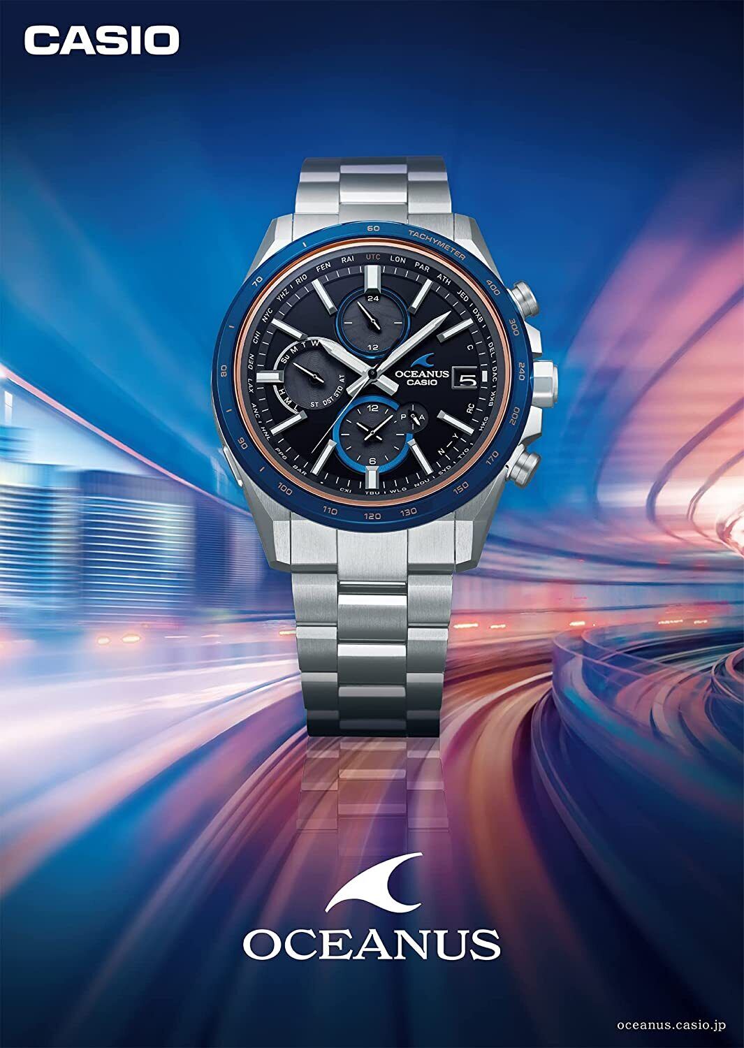 Casio Oceanus OCW-T4000D-1AJF Classic Line Solar Radio Bluetooth Link Watch Men