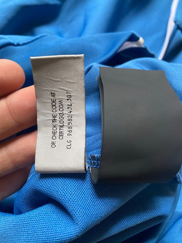 Palm Angels Track Jacket Zip Blu - Foto 7 di 7