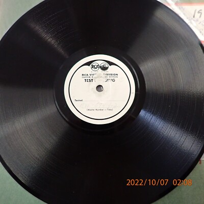 78 Walter Davis Unissued Take 2 Test Pressing Railroad Man Henry Townsend Victor