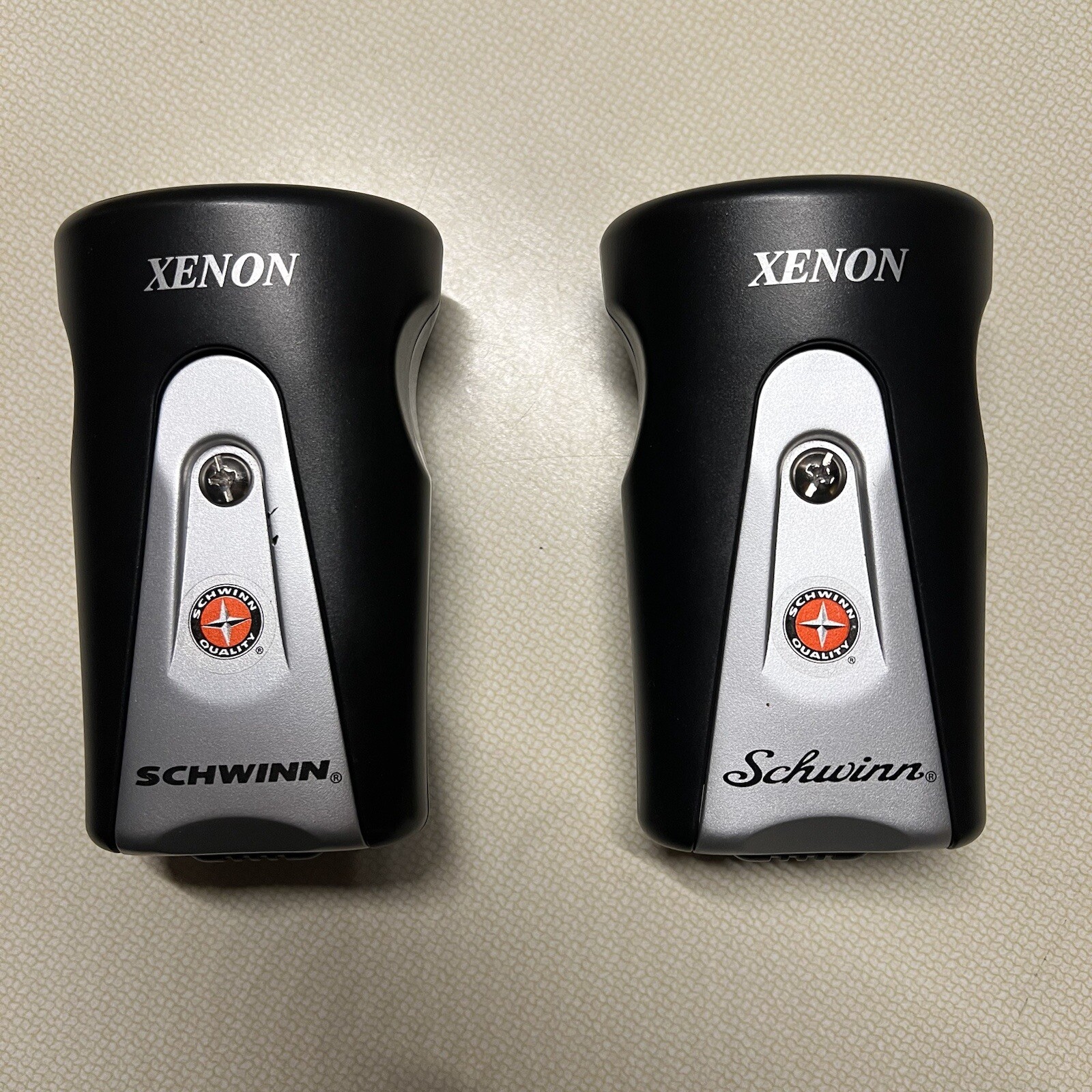 2 Schwinn Xenon Bicycle Headlights Battery Operated Tested