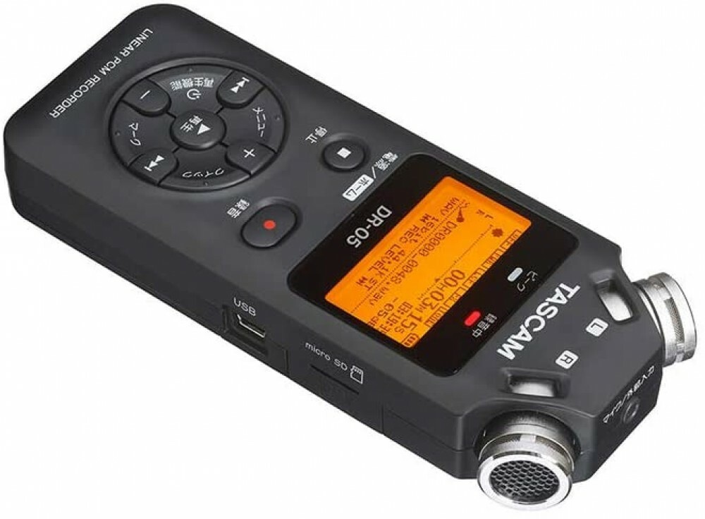 Tascam Linear Pcm Recorder Dr 05ver2 Jj For Sale Online Ebay