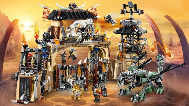lego ninjago dragon pit 70655