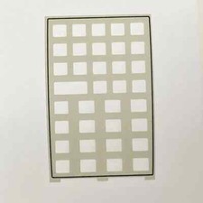 Sovrapposizione vuota per calcolatrice Hewlett Packard HP 41C HP 41CV HP 41CX