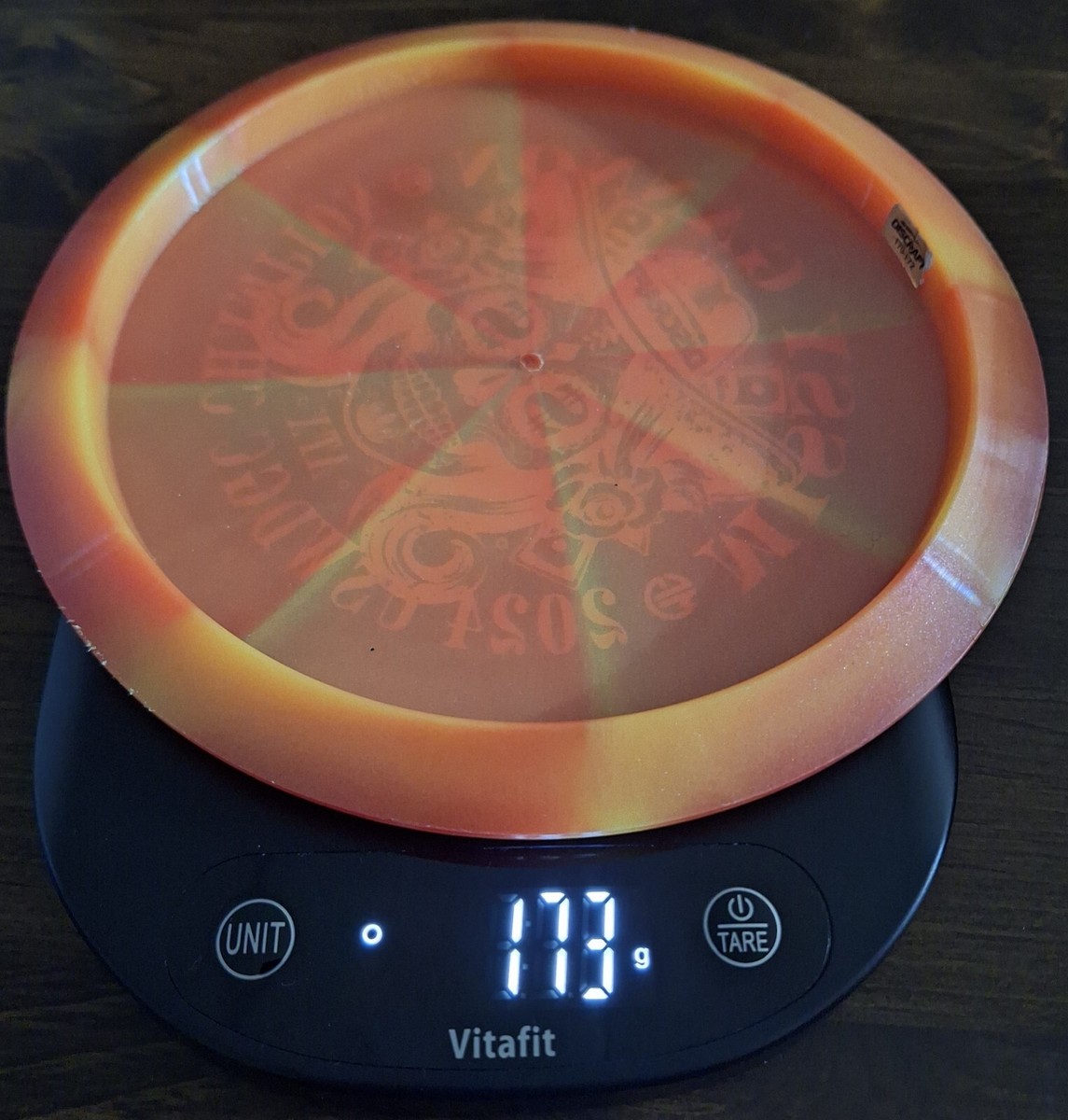 Discraft Z Swirl Gummy Undertaker 173 Orange Missy Gannon USWDGC