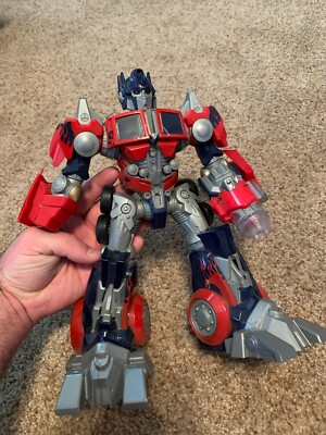 トランスフォーマー optimus Hasbro 2006 TRANSFORMERS Cyber Stomping OPTIMUS PRIME 12