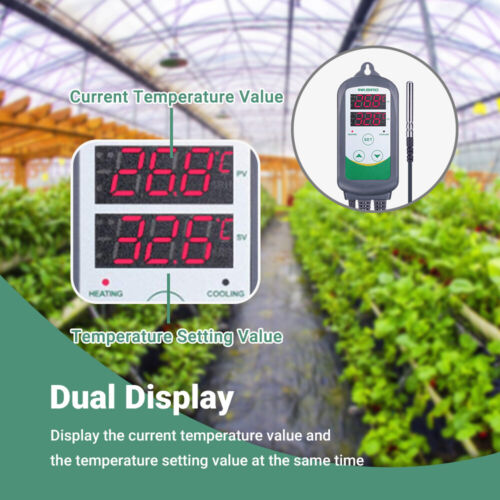 ITC-308 WiFi Termoregolatore Digitale Inkbird Termostati Regolatore Heat Cooler - Foto 4 di 24