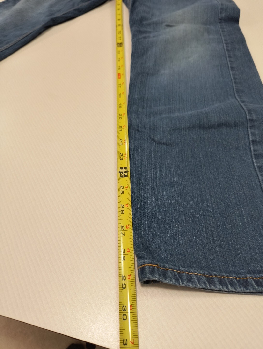Levi's 505 Regular Fit Mens Straight Leg Jeans Sz 34x41 Medium Wash *Rare R Tab* image 10