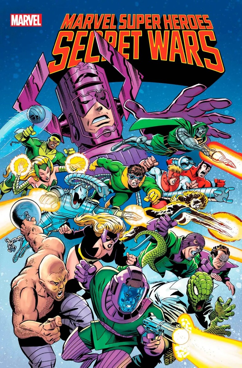 Marvel Super Heroes Secret Wars #1 1:50 Zeck Hidden Gem
