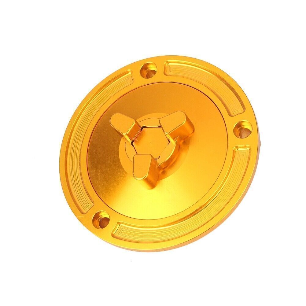 Fuel Tank Cover Gas Cap Gold Fit YAMAHA R6/R6S R1 FAZER FZ1 FZ6/FZ6R