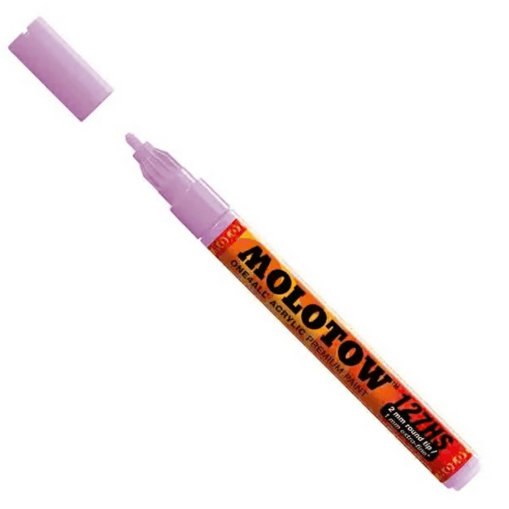 Molotow One4All Acrylic Pump Marker in Lavender. 2mm Fine Tip. 6-Pack. NIB!