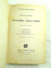 CHIARUGI ISTITUZIONI DI ANATOMIA DELL'UOMO VOL. 4 SISTEMA NERVOSO MILANO 1940