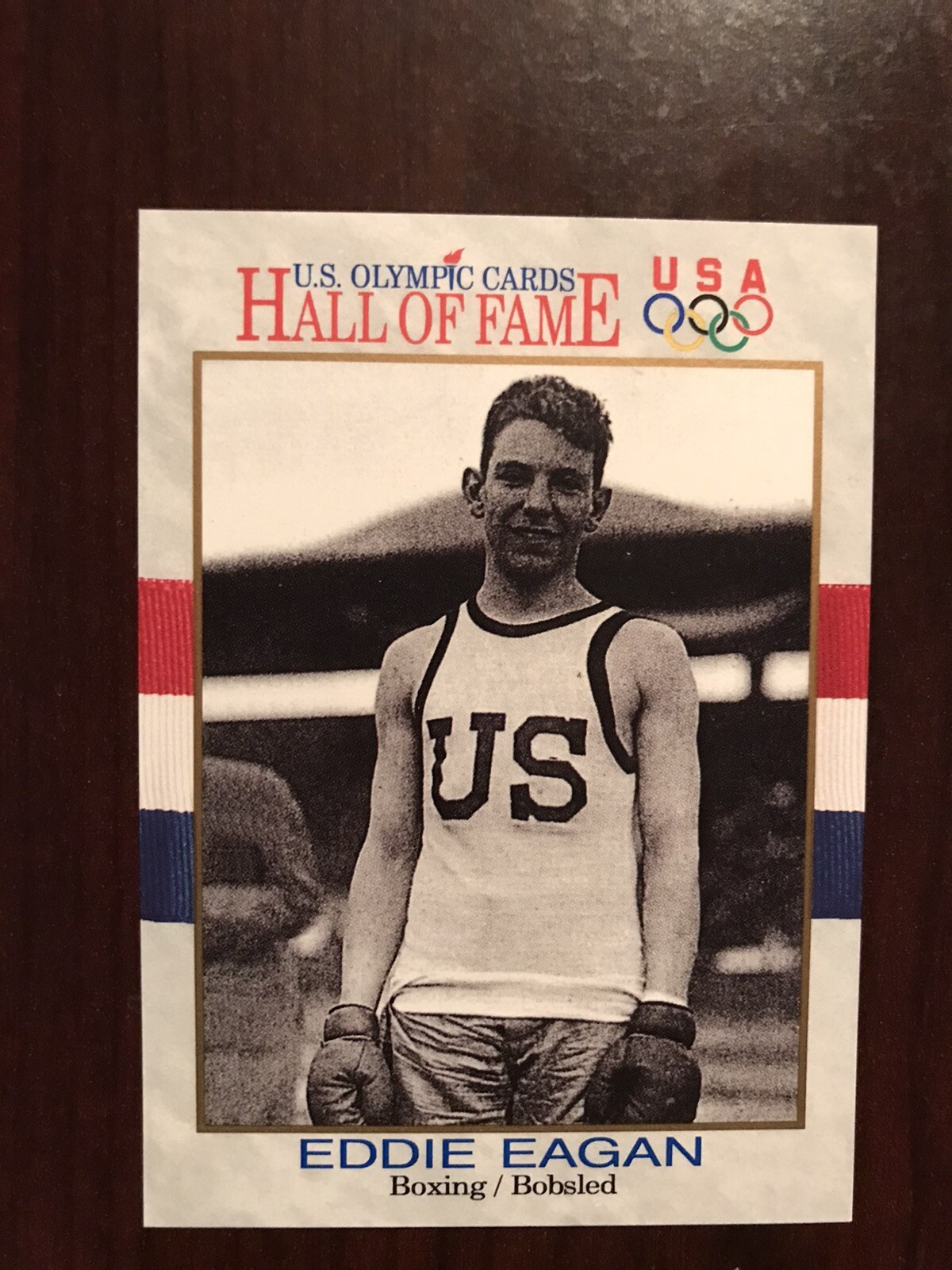1991 Impel U.S. Olympic Hall of Fame #17 - Eddie Eagan