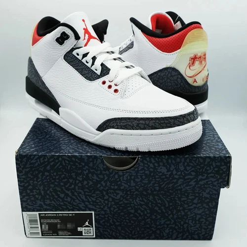 AIR JORDAN 3 RETRO SE JP JAPAN WHITE FIRE RED BLACK DENIM CO.JP CZ6433 100 2020