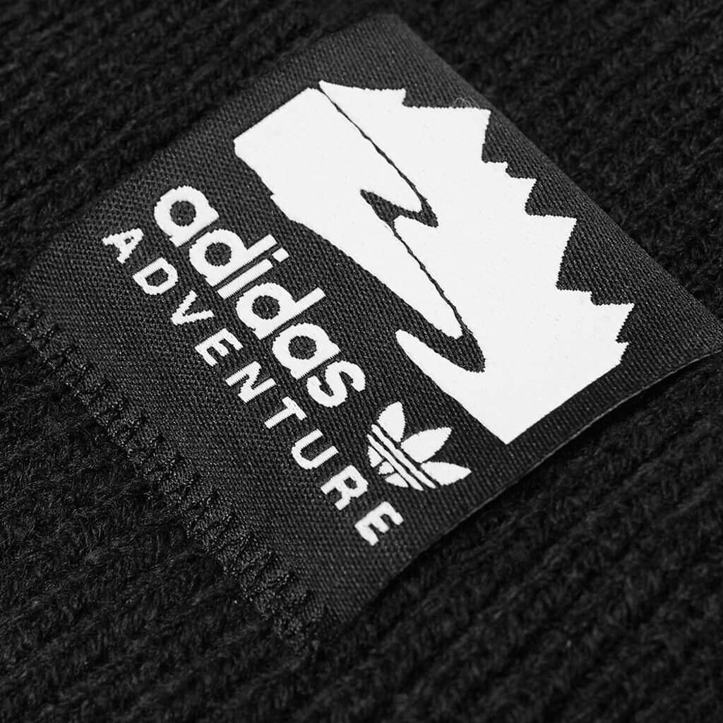 Adidas ADV Adventure Beanie Men's One Size Knit Winter Hat Black Cap eBay