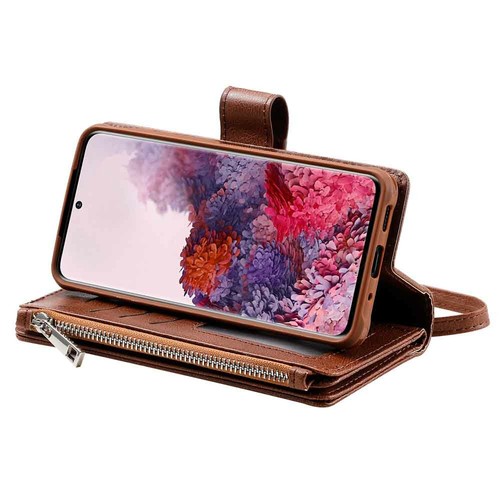 For Samsung S21 S20 FE S10 S9 S8+ Magnetic Detachable Wallet Leather Case Cover - Picture 30 of 49