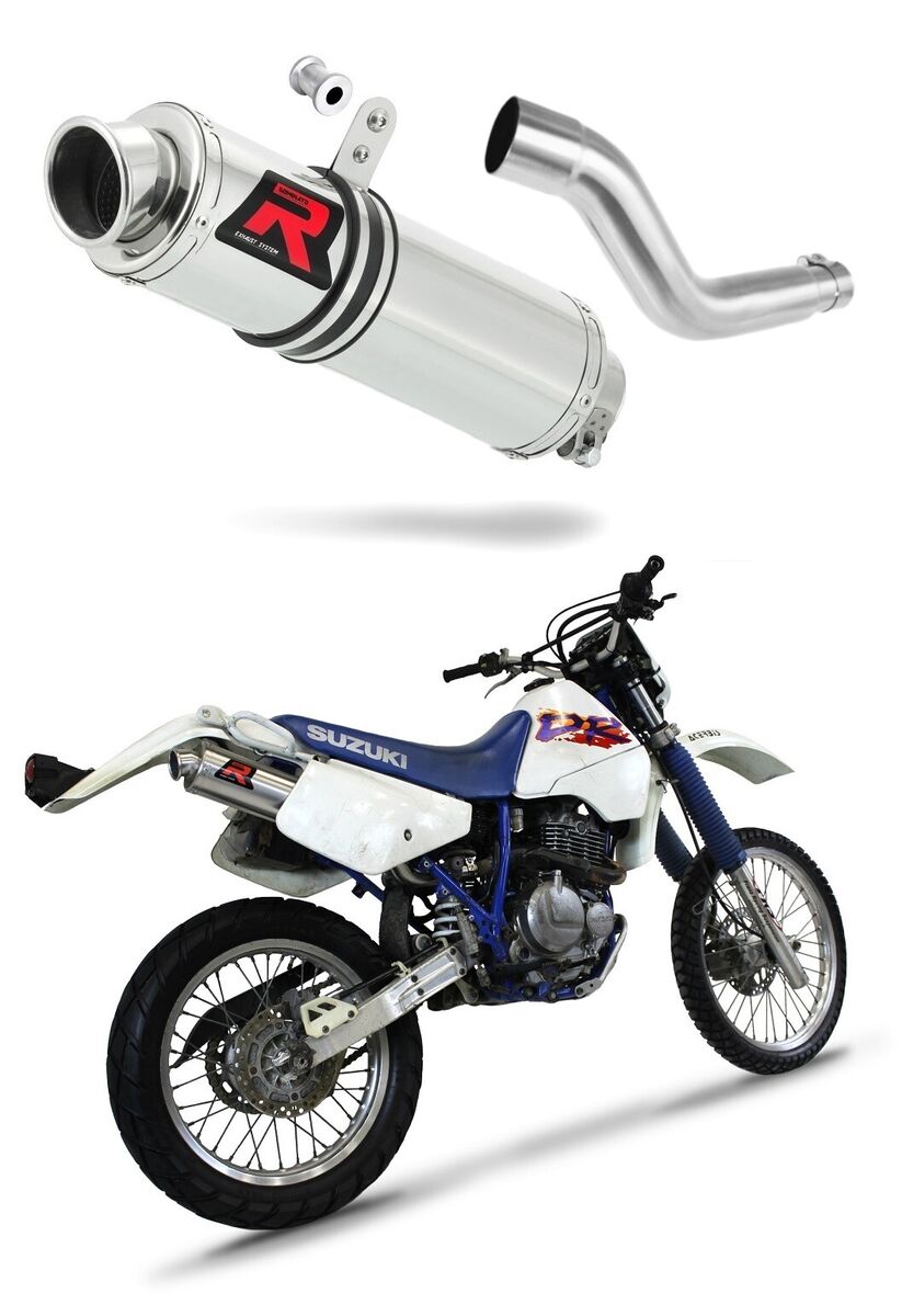 DR 350 Exhaust ROUND Dominator Racing silencer muffler 1990 - 1999