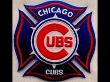 SPRING. Sale,WAS 14.00 CHICAGO CUBS Huge PATCH, EASY IRON ON,