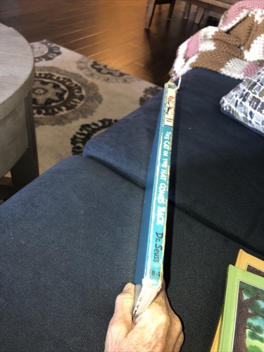 1958 The Cat in the Hat Comes Back by Dr. Seuss Hardcover Beginner Books - Picture 4 of 6