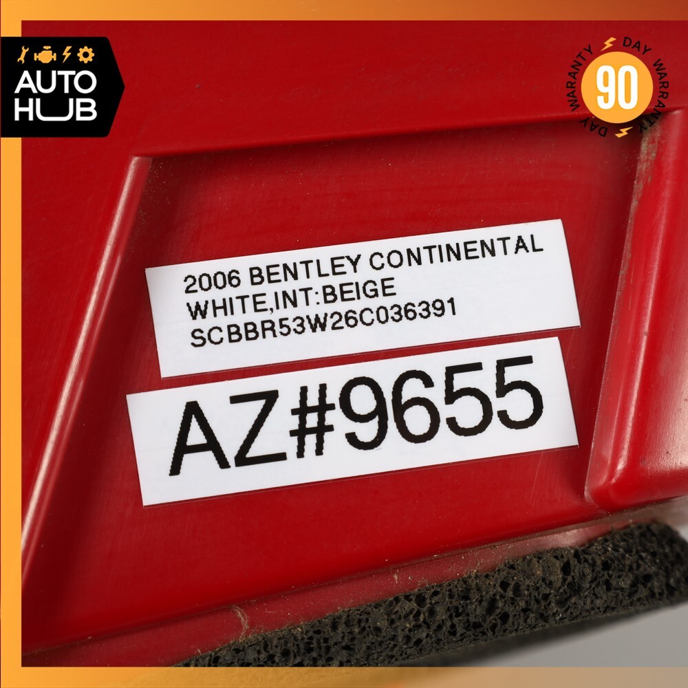 06-13 Bentley Continental Flying Spur Right Side Tail Light Lamp OEM 80k