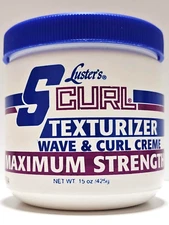 Luster's Scurl Texturizer Wave & Curl Creme MAXIMUM Strength - 15 oz