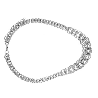1Pc Stainless Steel Chain Necklace Pendant Clavicle Short Necklace Punk Jewelry