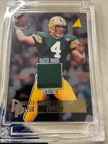 2022 Jersey Fusion - Brett Farve Game Worn Jersey Patch - Green Bay Packers MVP