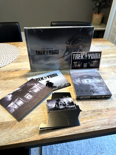 NEW Trek To Yomi (Sony Playstation 5, 2022 Game + Book Bundle) and Art Tiles