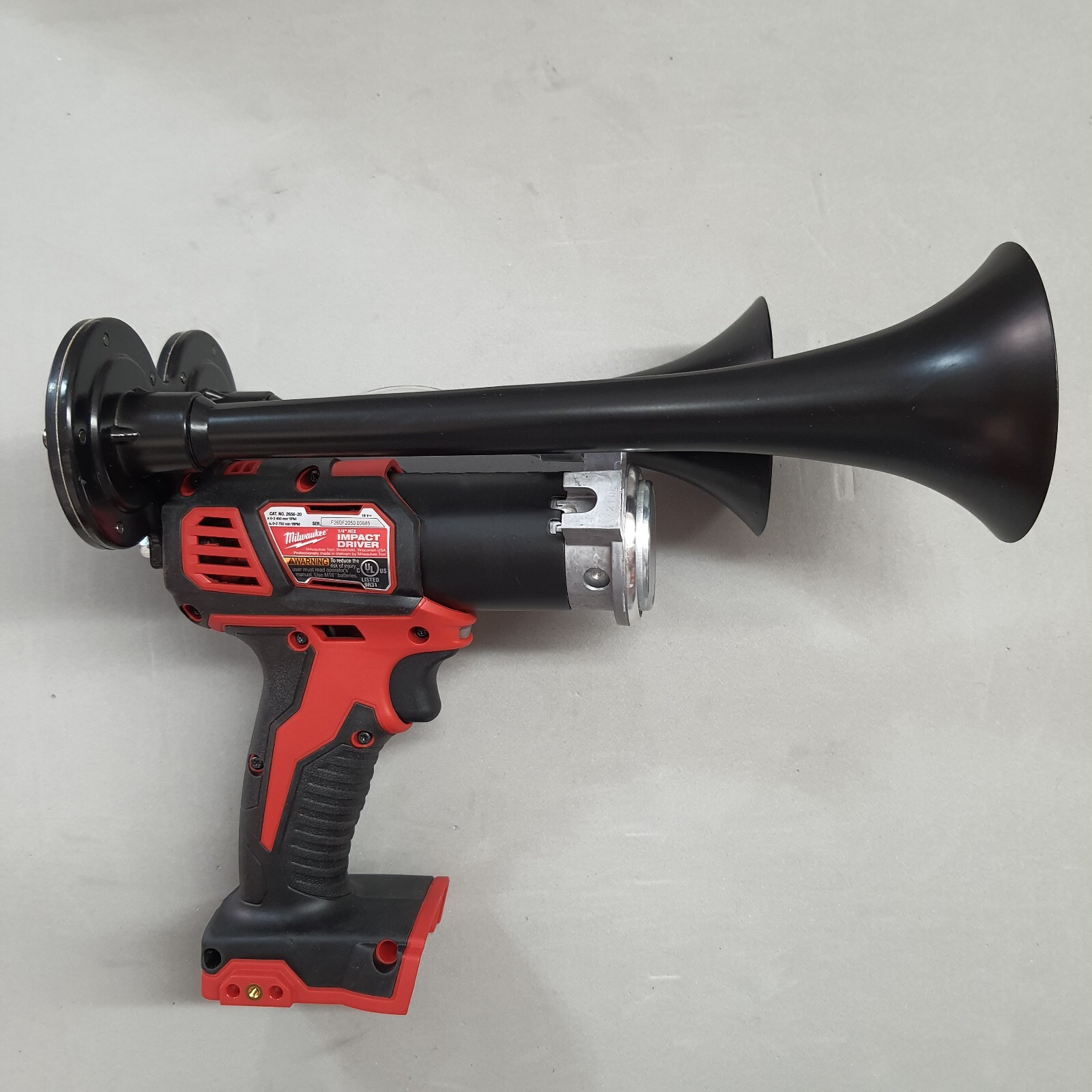 Milwaukee Train Horn 18v Cordless Drill Air Horn New eBay