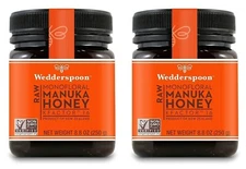 2 Pack ( 8.8 oz each ) KFactor 16  Wedderspoon Raw  Manuka Honey