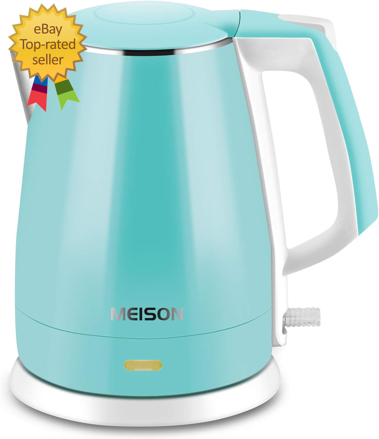 Electric Kettle(Bpa Free), Double Wall Water Boiler Heater, Stainless Steel Inte