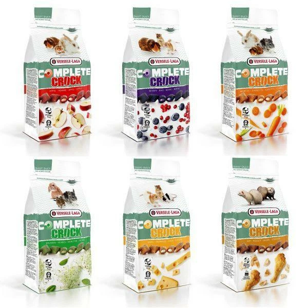 Versele-Laga Complete Crock Healthy Small Animal Treats For Rabbits Hamsters etc