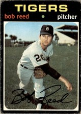 1971 Topps Bob Reed d Detroit Tigers #732