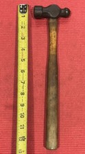 VINTAGE STANLEY NO. 308B 8 OZ. BALL PEEN HAMMER - W/Og HANDLE Made In USA