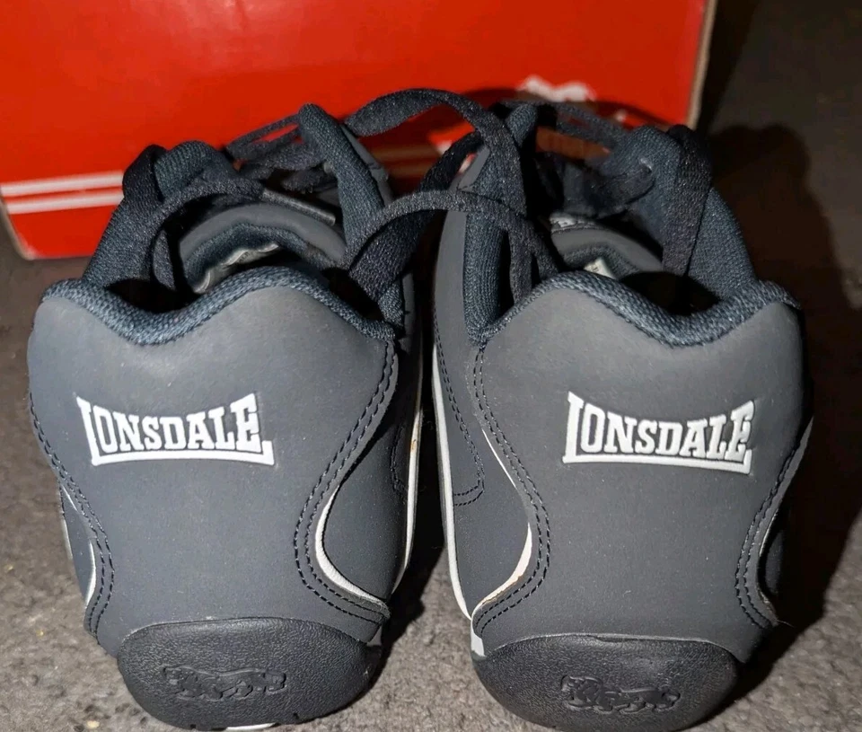 LONSDALE CAMDEN SHOES SNEAKERS NAVY BLUE MEN'S SIZE 10.5 - Image 4 of 4