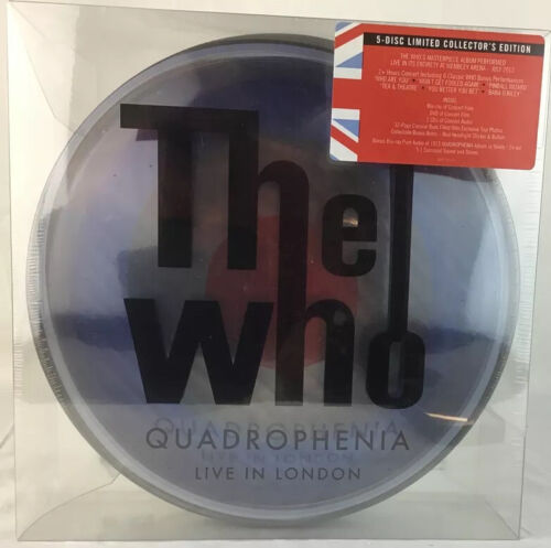 The Who - Quadrophenia Live In London Box Set - 2CD/1DVD/1 Blu-ray - NOWY - Zdjęcie 1 z 2