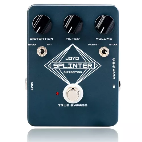 JOYO SPLINTER Distortion Guitar Effect Pedal 2 Modes with Clipping Circuits