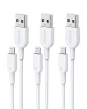 Anker Powerline II Lightning Cable 3ft MFi Certified Charging for iPhone 11/Xs/8