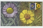 DAISY FLOWERS = DAISIES = Se-tenant pair Official FDC Canada 2017