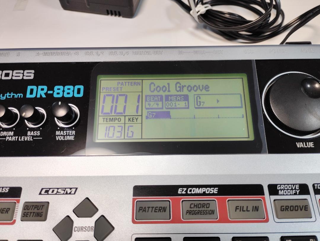 Boss Dr. Rhythm DR-880 & FS-6 Rhythm Machine Set Used | eBay