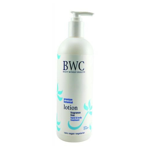 Beauty Without Cruelty Body Lotion Fragrance Free Hand and Body 16 Oz Pack of 6