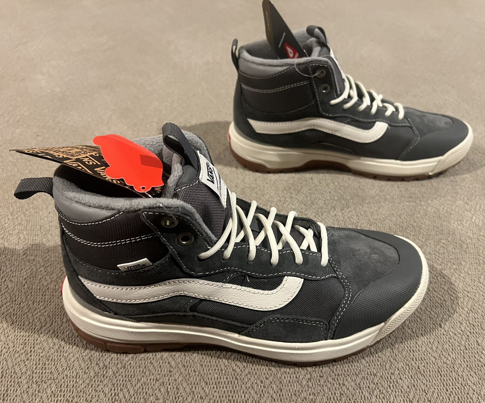 SALOMON Stivali Vans UltraRange Exo Hi MTE 1 in peltro Drizzle da uomo taglia 7 5 VN0A5KS551P