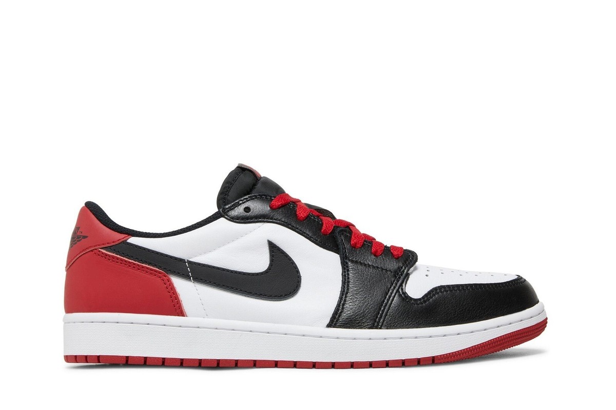 シューズ(男性用) Nike Air Jordan1RetroHigh Black Toe 27.5 Nike Air Jordan 1 Low Retro OG Black Toe CZ0790-106 Men's or