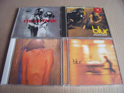 4 x Blur - Think Tank + Parklife + 13 + Blur