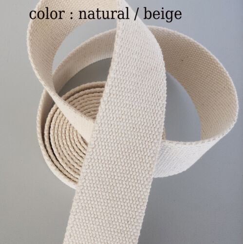 45 mm 1.75" Cotton Canvas Parachute Rigger Harness Strap Bag DIY color WW2 - Picture 2 of 3
