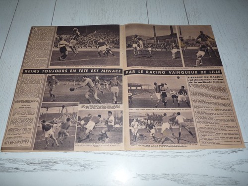 SPRINT #155 08-11 1948 RUGBY SORO ROMANS BOXE BAOUR FOOTBALL REIMS XIII - Imagen 4 de 5
