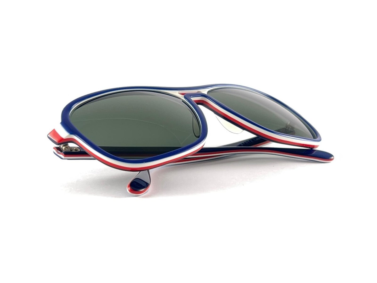 RAY BAN VINTAGE B&L STATESIDE BLUE RED WHITE GREEN SPORT RAY BAN VINTAGE B&L STATESIDE BLUE RED WHITE GREEN SPORT