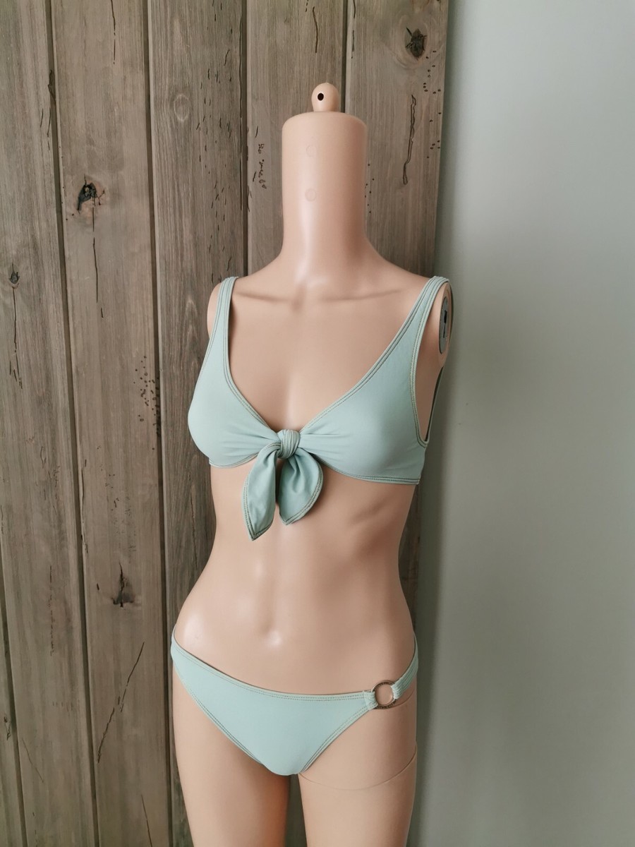 CHANEL vintage BIKINI top and bottom sz36 and cover up as a gift
