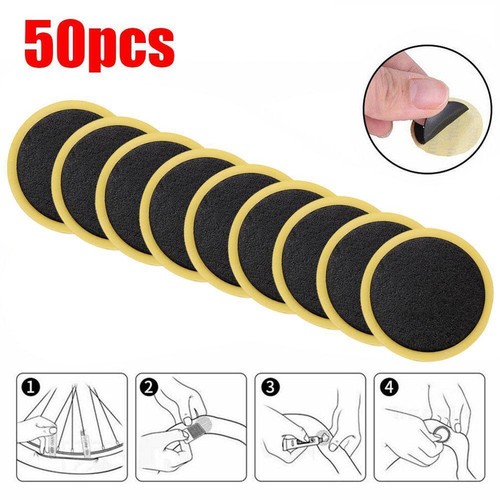1-50*Bike Bicycle Rubber Tube Tire Tyre Cold Patch Puncture Repair Repair FAST- - Picture 5 of 14