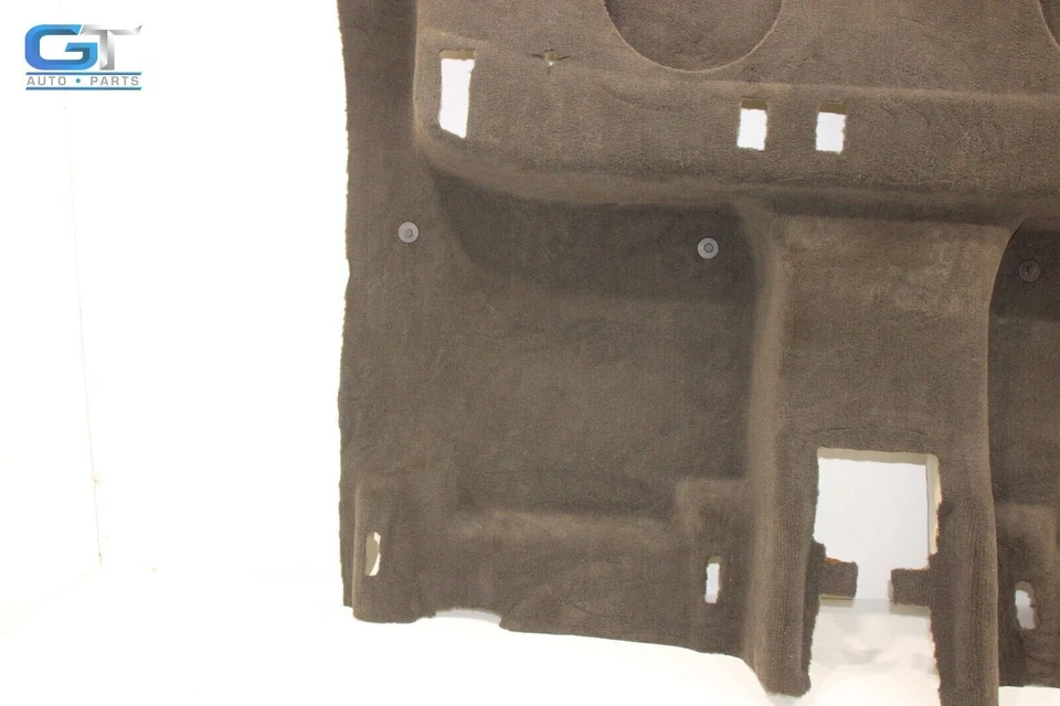 Alfombra de piso trasero Porsche Cayenne 2017-2018 cubierta de revestimiento OEM Foto 2 de 4